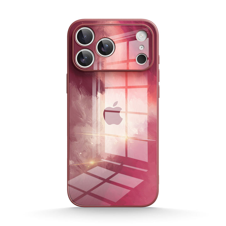 Rojo baya | Funda protectora resistente a impactos de la serie iPhone