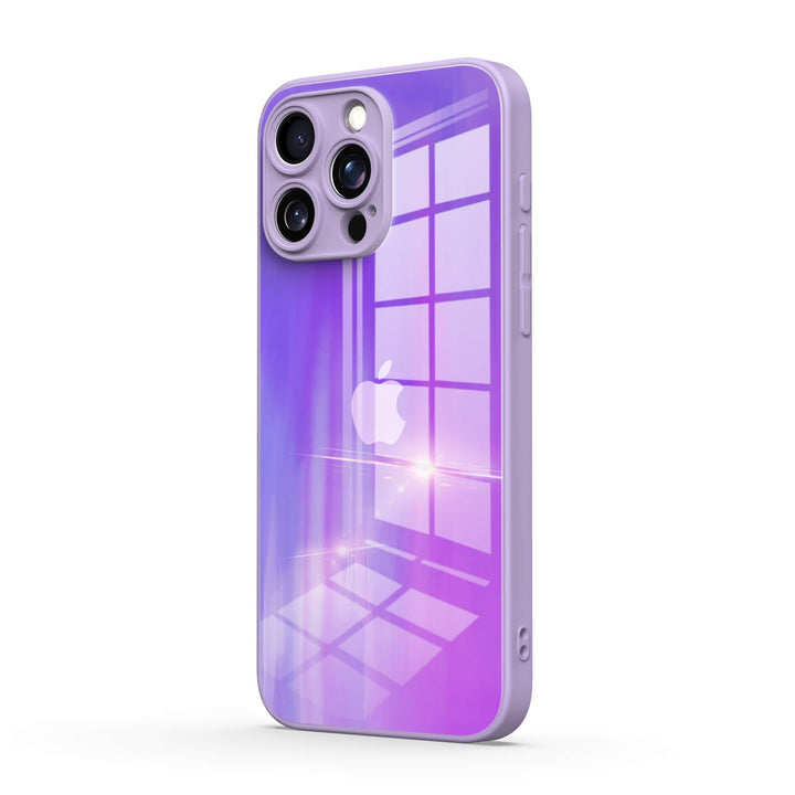 Estuche protector resistente a impactos Streamer Purple | Serie iPhone