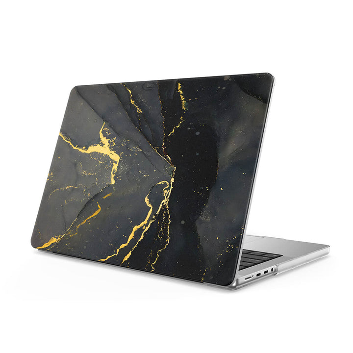 Black Gold Sand | Macbook Anti-Fall Protective Case