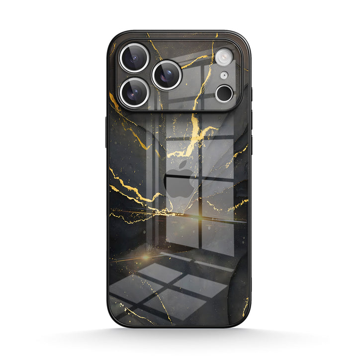 Black Gold Sand | IPhone Series Impact Resistant Protective Case