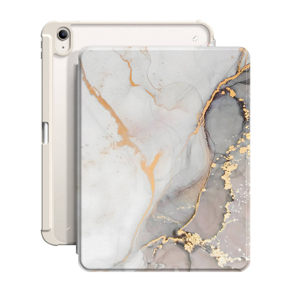 Gray Gold Sand | iPad Series Snap 360° Stand Impact Resistant Case