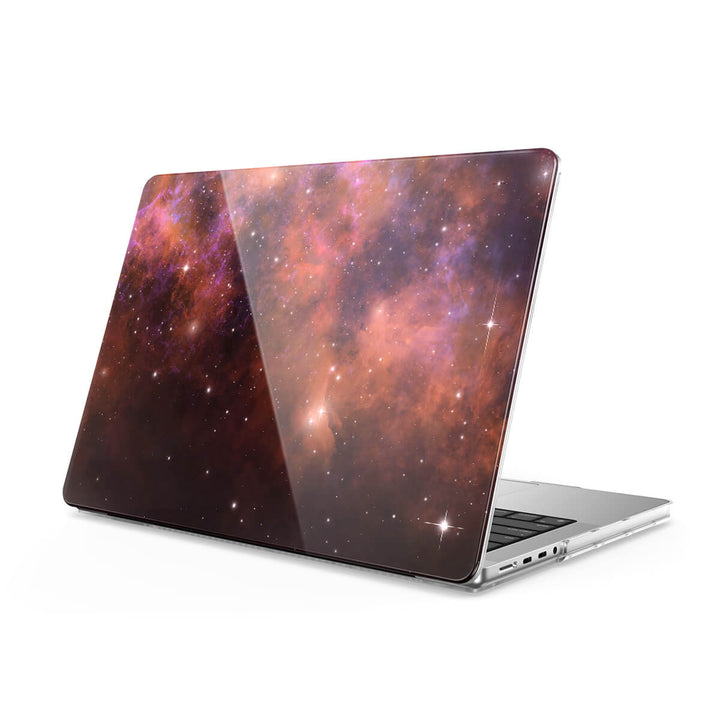 Funda protectora anticaídas para MacBook con diseño de estrellas matutinas 