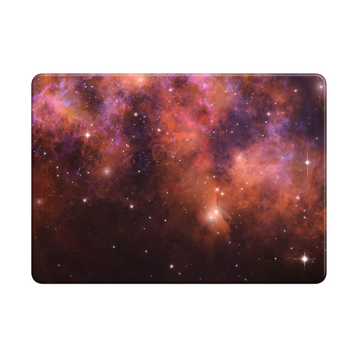 Funda protectora anticaídas para MacBook con diseño de estrellas matutinas 