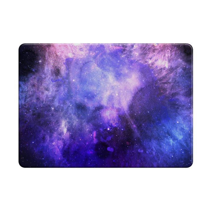 Nebulosa azul violeta | Funda protectora anticaídas para MacBook 