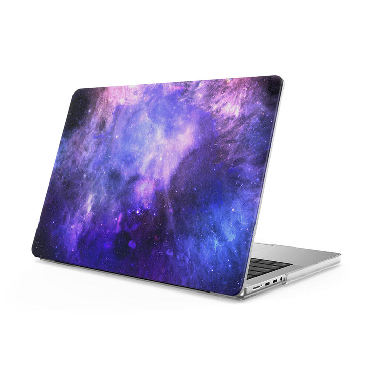 Nebulosa azul violeta | Funda protectora anticaídas para MacBook 