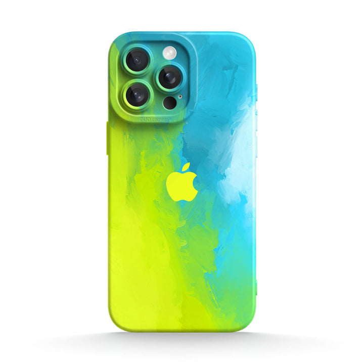 Funda protectora resistente a impactos para iPhone | Fluorescente Beach