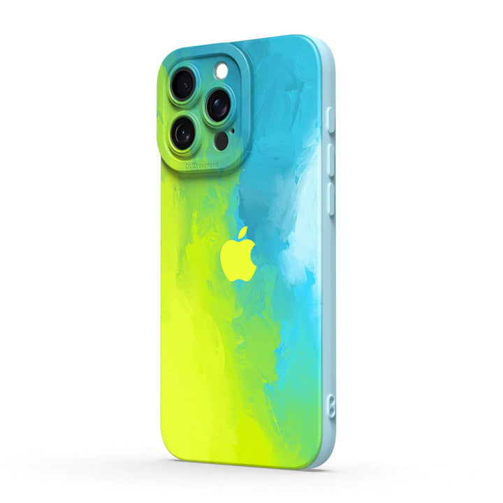 Funda protectora resistente a impactos para iPhone | Fluorescente Beach