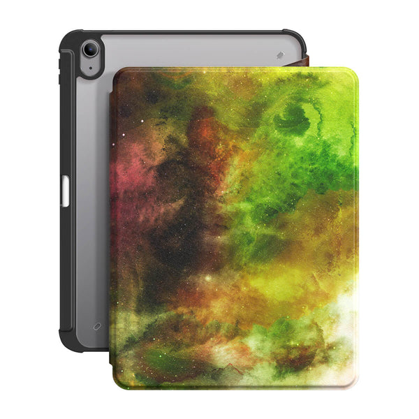 Yellow-Green Nebula | iPad Series Snap 360° Stand Impact Resistant Case