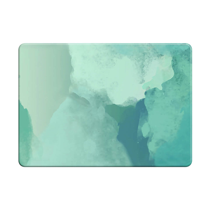 Hoja de loto verde | Funda protectora anticaída para Macbook 