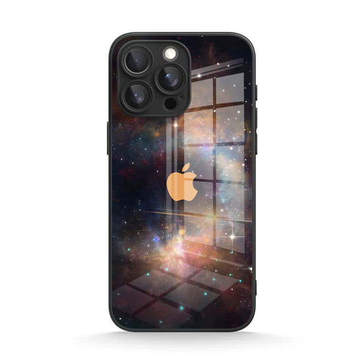 Nebulosa de menisco | Funda protectora resistente a impactos para iPhone