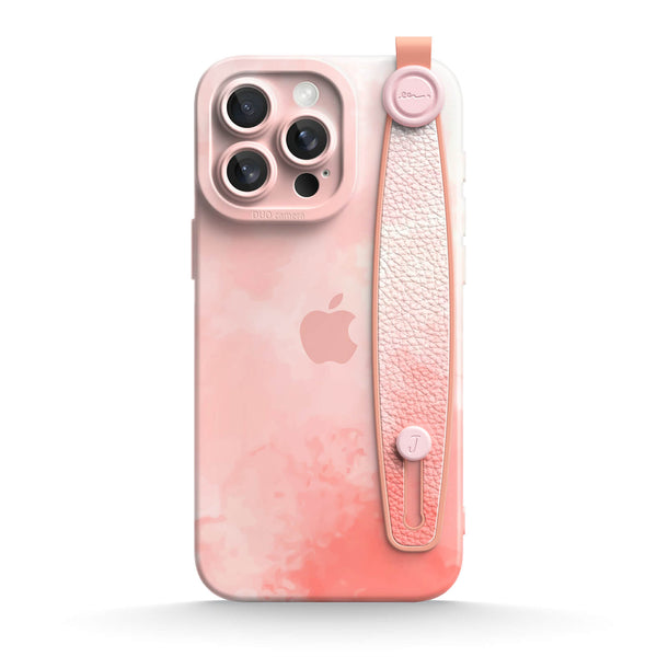 Watercolor Powder | iPhone Series Multifunctional Wristband Case