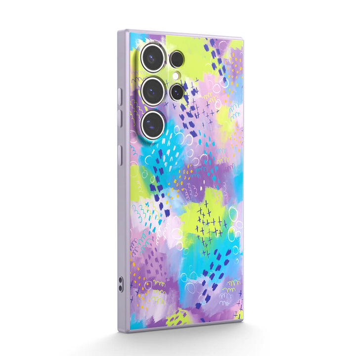 Fluttering Lavender | Samsung Series Impact Resistant Protective Case