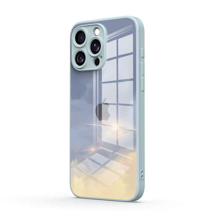 Sea Fog Blue| IPhone Series Impact Resistant Protective Case