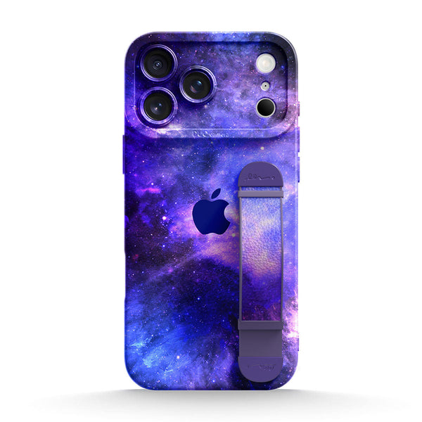 Blue-Purple Nebula | iPhone Series Multifunctional Wristband Case