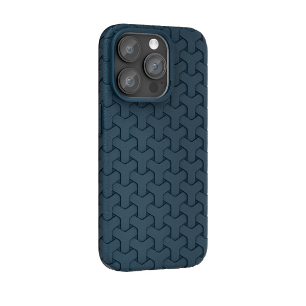 Funda de silicona líquida para iPhone con diseño ondulado en color marrón ámbar 