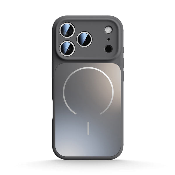 Funda de silicona líquida Ripple para iPhone en color negro grafito 