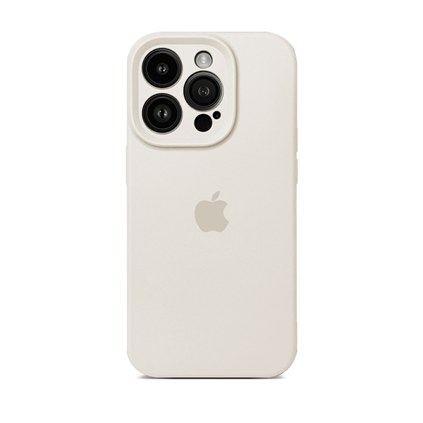 Antique White | iPhone Liquid Silicone Case