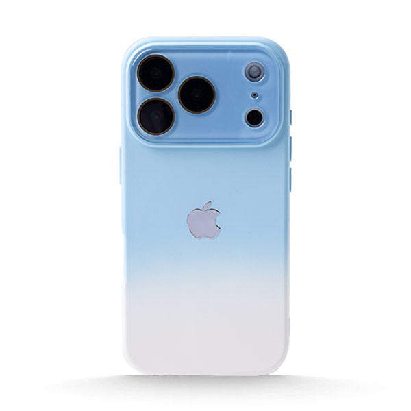 Funda de silicona líquida para iPhone con diseño ondulado en color marrón ámbar 