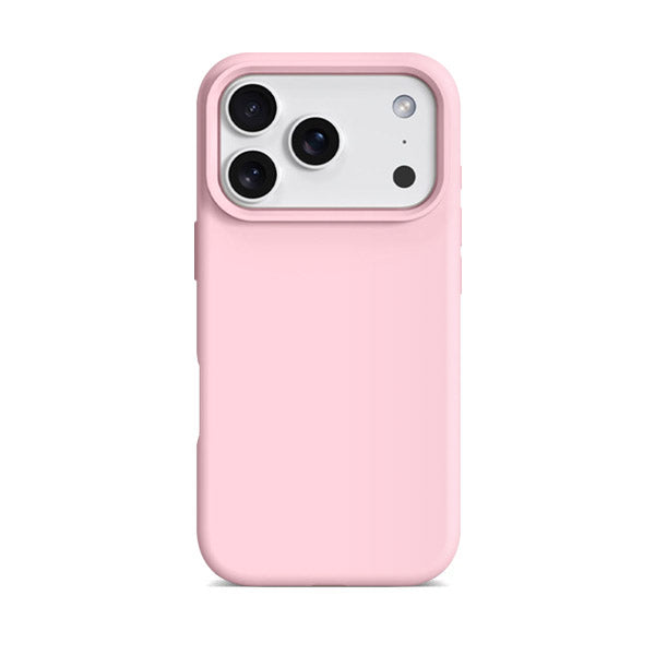 Funda de silicona líquida para iPhone con diseño ondulado en color marrón ámbar 
