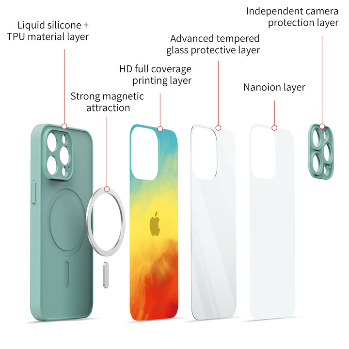 Crea confusión | Funda protectora resistente a impactos para iPhone