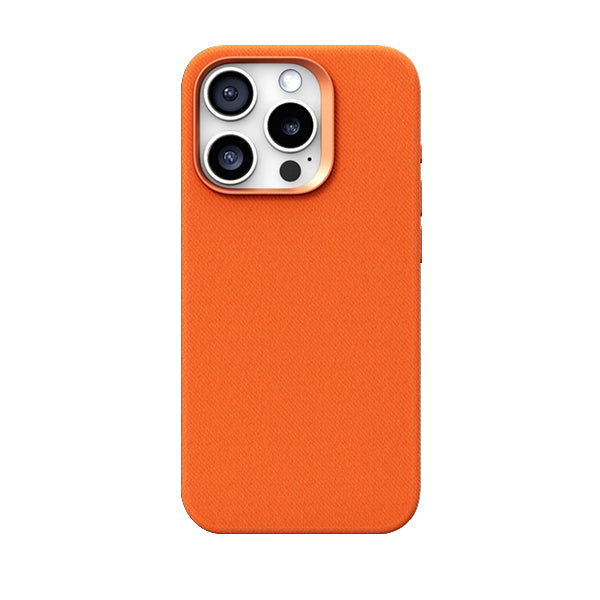 Vibrant Orange | iPhone Flannel Case