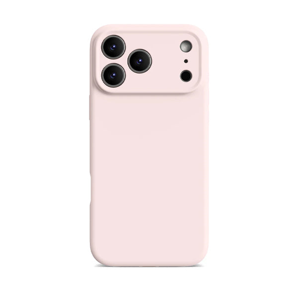 Funda de silicona líquida para iPhone con diseño ondulado en color marrón ámbar 