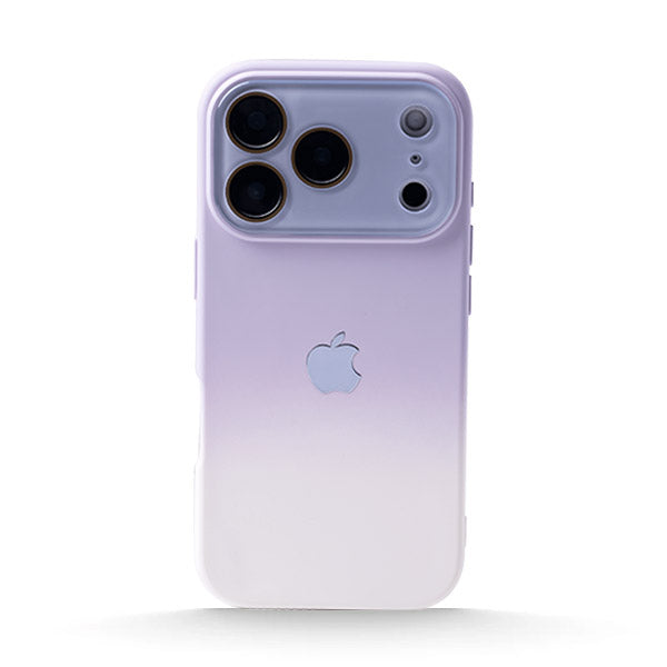 Funda de silicona líquida para iPhone con diseño ondulado en color marrón ámbar 