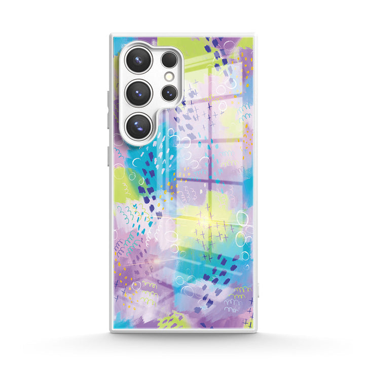 Fluttering Lavender | Samsung Series Impact Resistant Protective Case