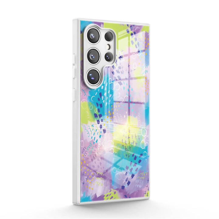 Fluttering Lavender | Samsung Series Impact Resistant Protective Case