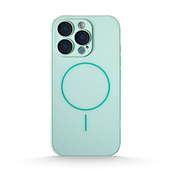 Light Cyan | iPhone AG Frosted Glass Case