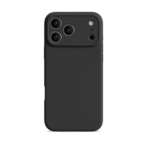 Funda de silicona líquida para iPhone con diseño ondulado en color marrón ámbar 