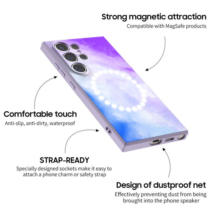 Purple Blue | Samsung Series Impact Resistant Protective Case