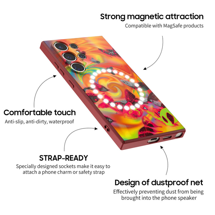 Morpho Butterfly | Samsung Series Impact Resistant Protective Case