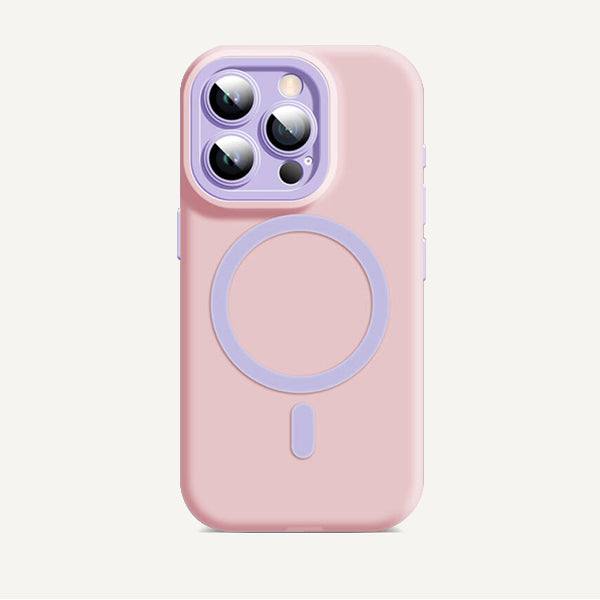 Pink | iPhone Liquid Silicone MagSafe Case