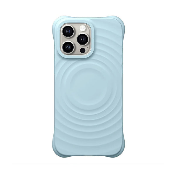 Light Blue | iPhone Ripple Liquid Silicone Case