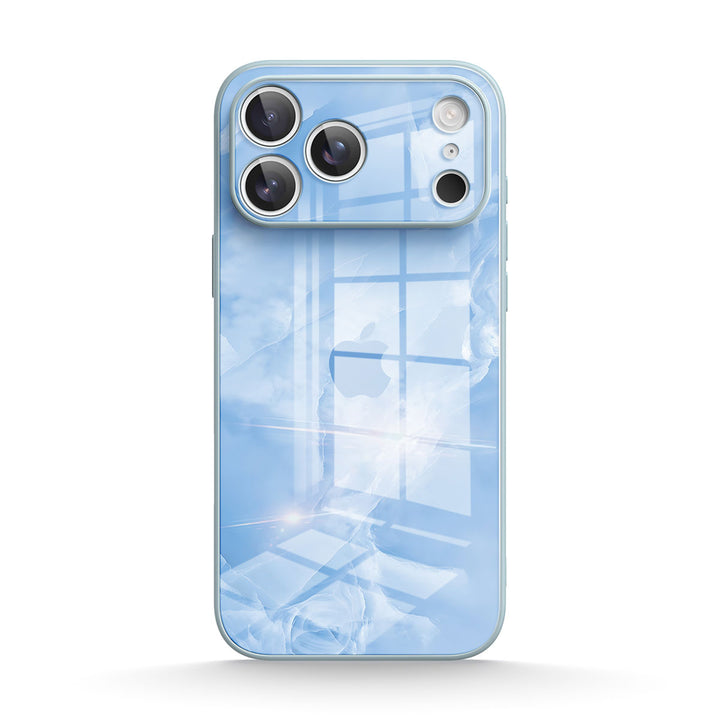 Ice Crack Blue | IPhone Series Impact Resistant Protective Case