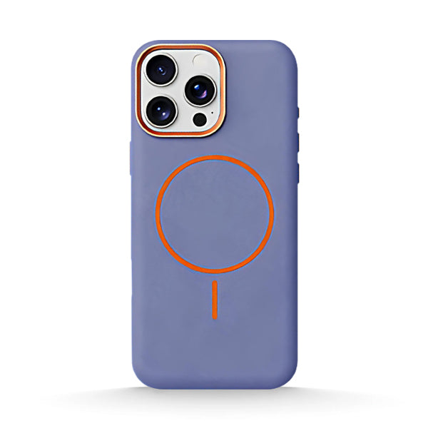 Violet | iPhone Skin-feel Leather Texture Case