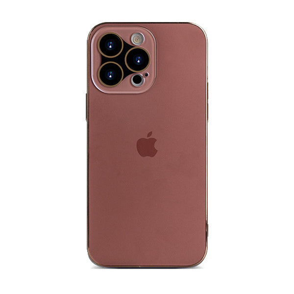 Red | iPhone AG Brushed Titanium Case