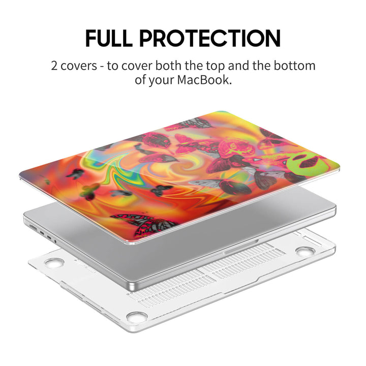 Mariposa Morfo | Funda protectora anticaída para Macbook 