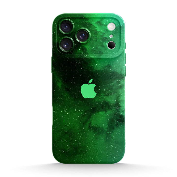 Estuche protector resistente a impactos Night Star Green | Serie iPhone