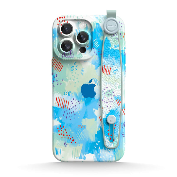 Ice Lake After Snowy Winter | iPhone Series Multifunctional Wristband Case