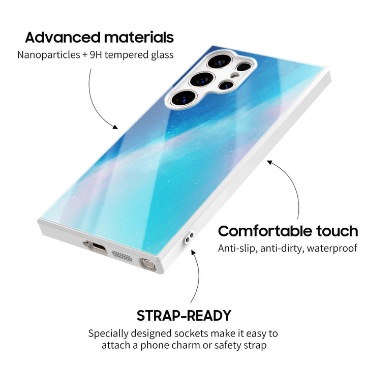 Polar-Green To Yellow | Samsung Series Impact Resistant Protective Case