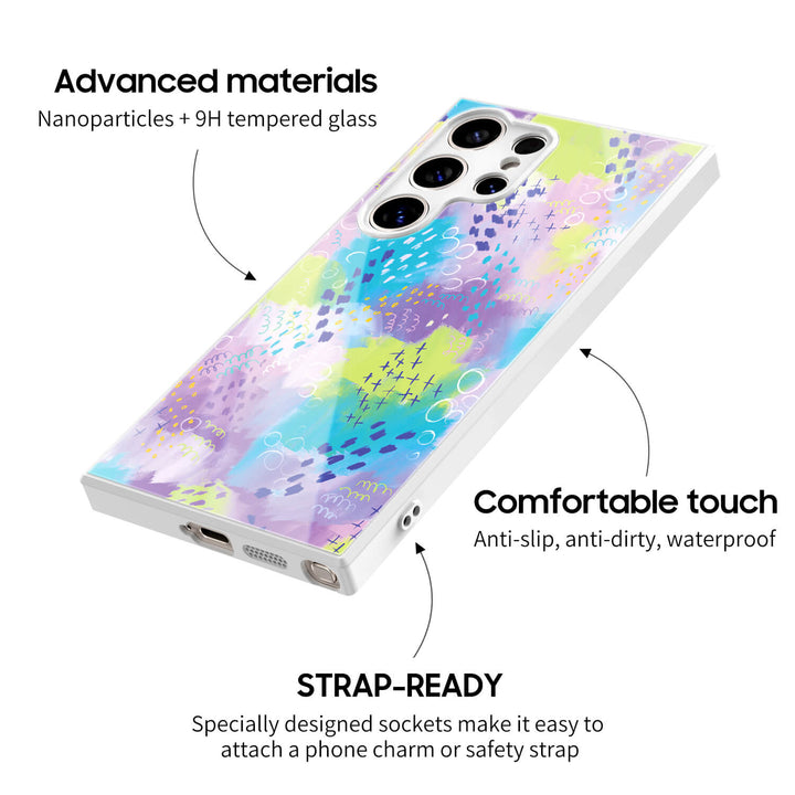 Fluttering Lavender | Samsung Series Impact Resistant Protective Case