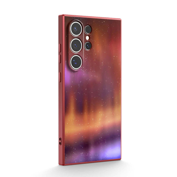 Optical Magnetic-Orange Purple | Samsung Series Impact Resistant Protective Case