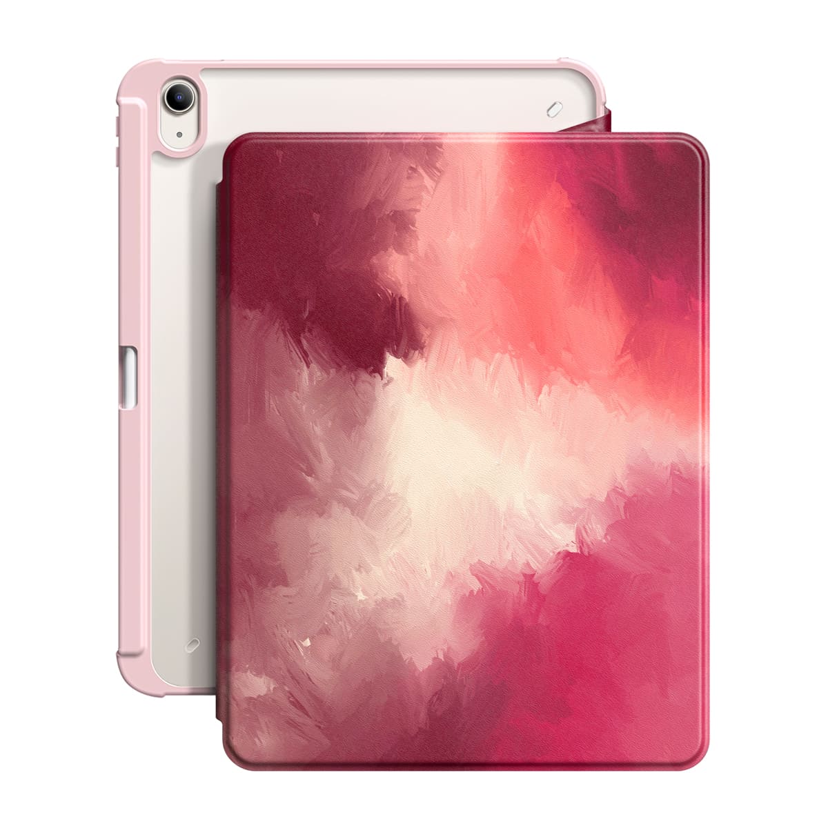 Berry Red | iPad Series Snap 360° Stand Impact Resistant Case – CASEPEACH
