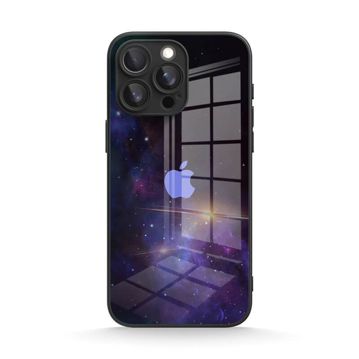 Estuche protector resistente a impactos Wisdom Nebula para iPhone