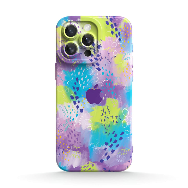 Lavanda revoloteando | Funda protectora resistente a impactos de la serie iPhone