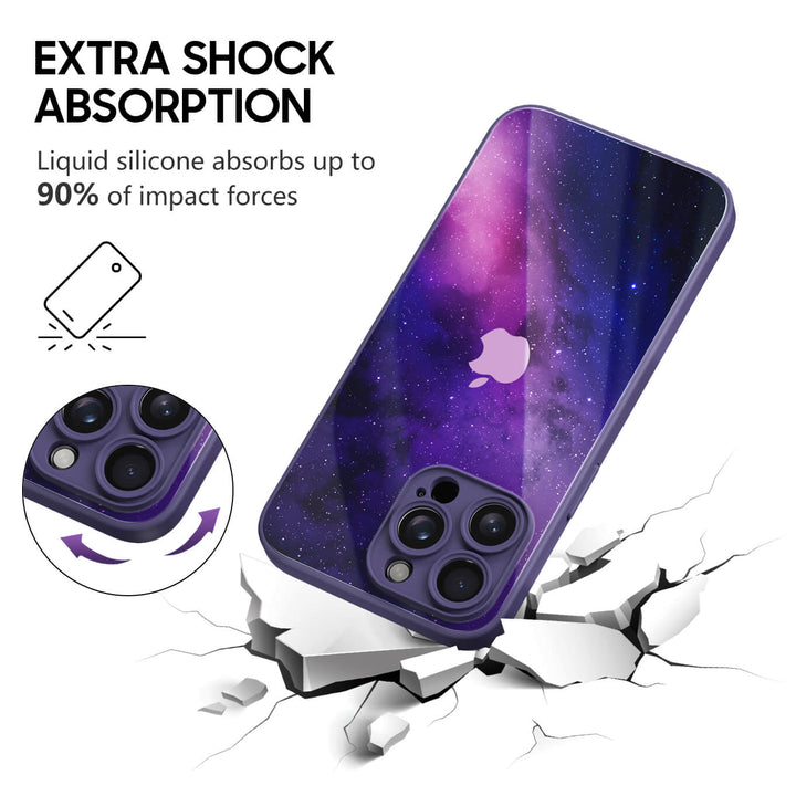 Caída de meteorito | Funda protectora resistente a impactos de la serie iPhone