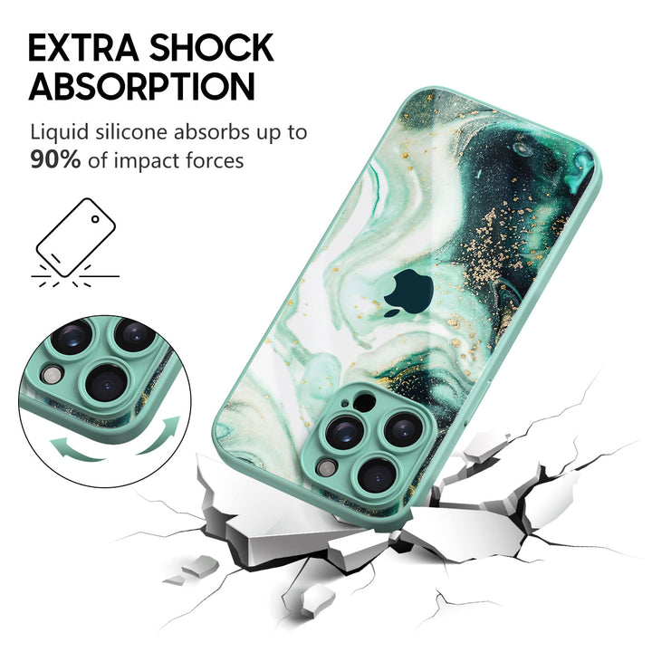 Ice Crack Blue | IPhone Series Impact Resistant Protective Case