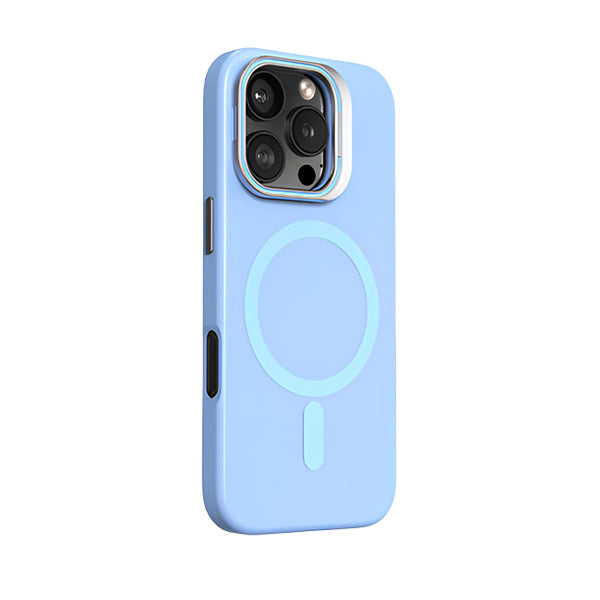 Funda de silicona líquida para iPhone con diseño ondulado en color marrón ámbar 